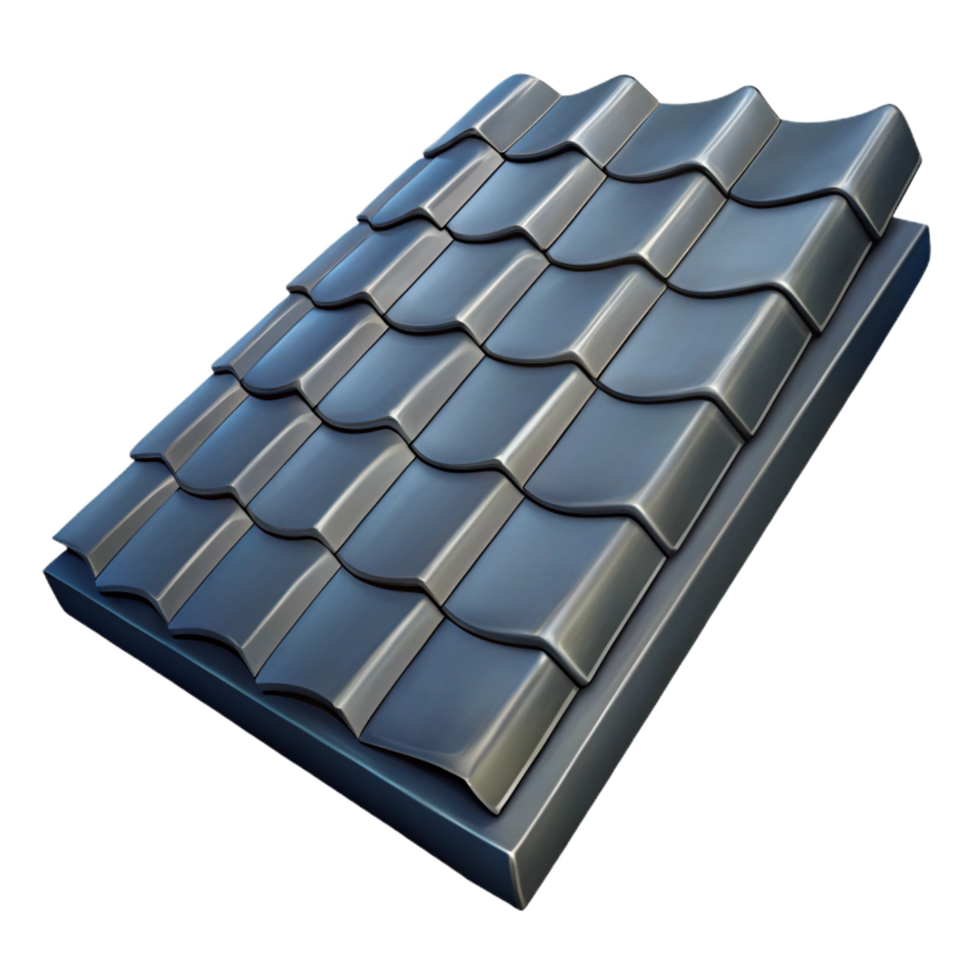 elegant vintage Slate roof shingle, exclusive png