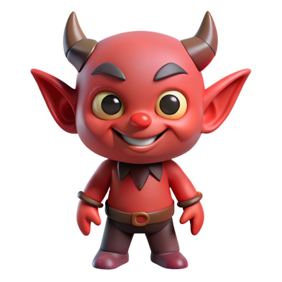 serene abstract A small, mischievous imp exclusive png