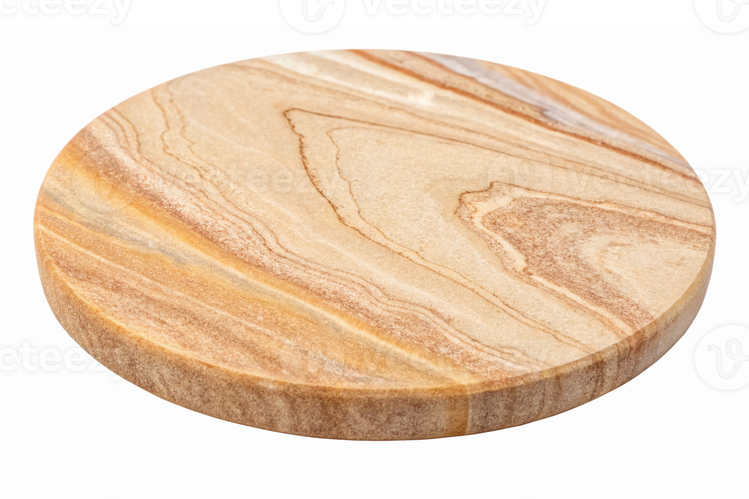 Natural Marble Round Coaster with Elegant Patterns High Quality Home Decor png
