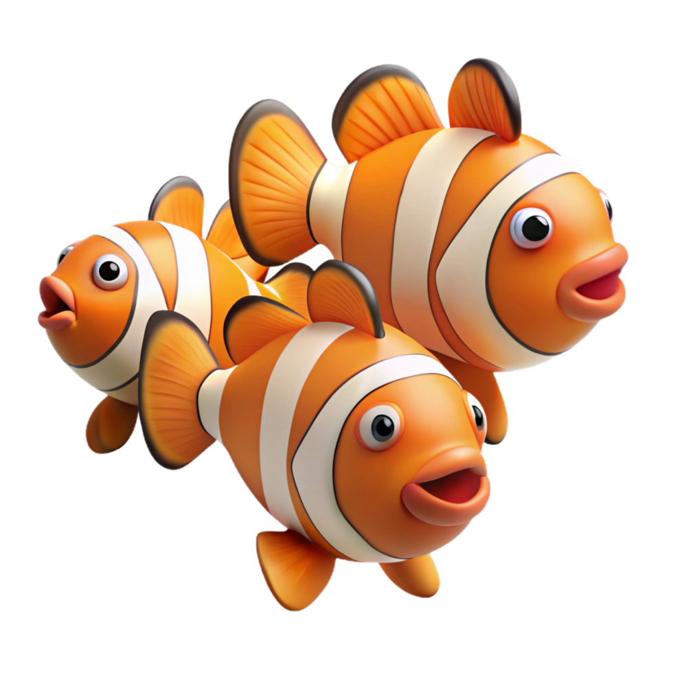 wonderful contemporary A school of clownfish high resolution png
