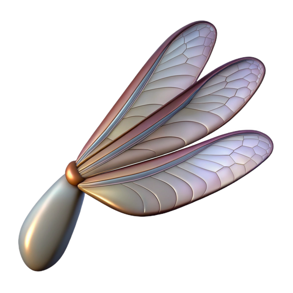 dramatic artistic Close-up of a dragonfly's wing exclusive png