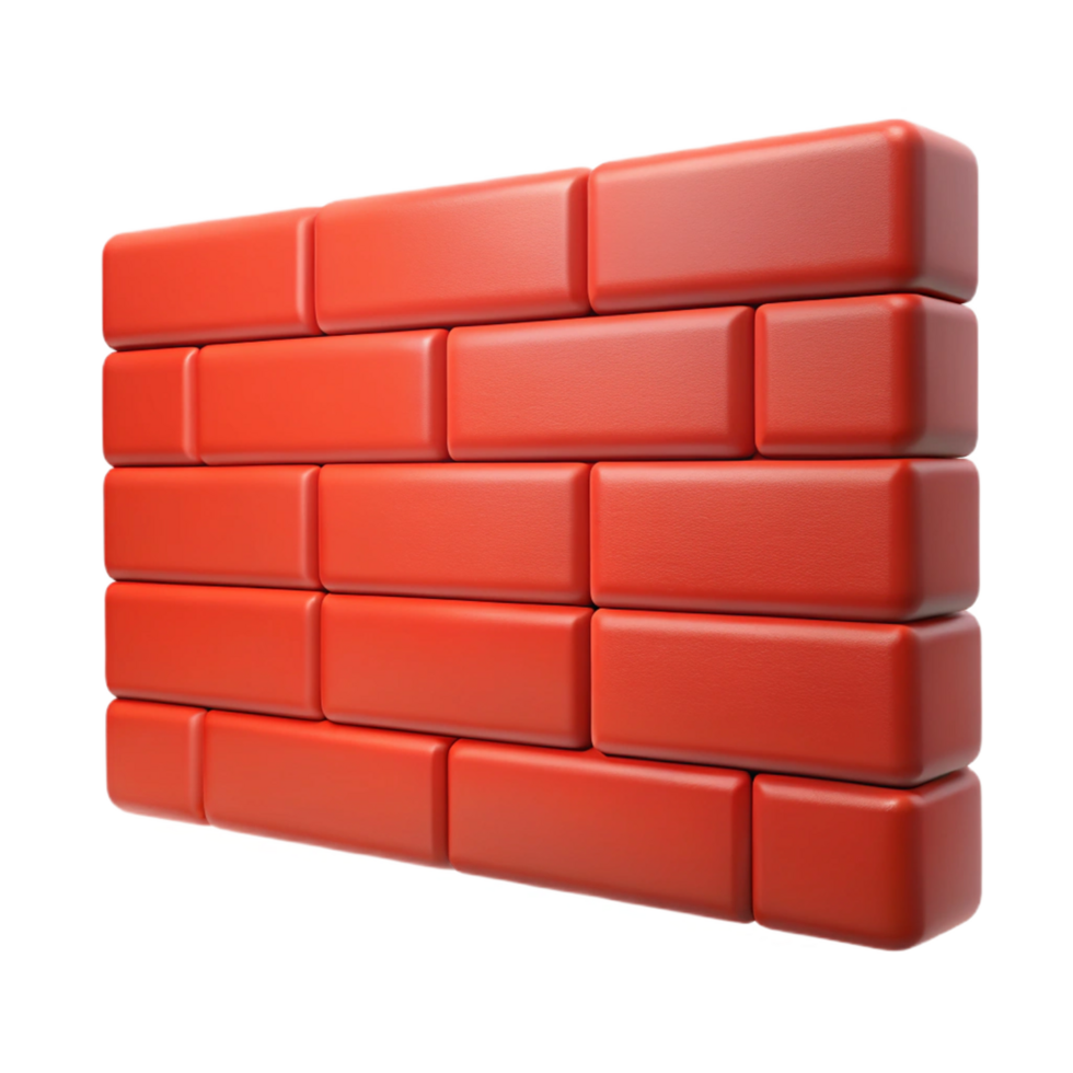 extraordinary minimalist Brick wall, red brick, traditional pattern, genuine png