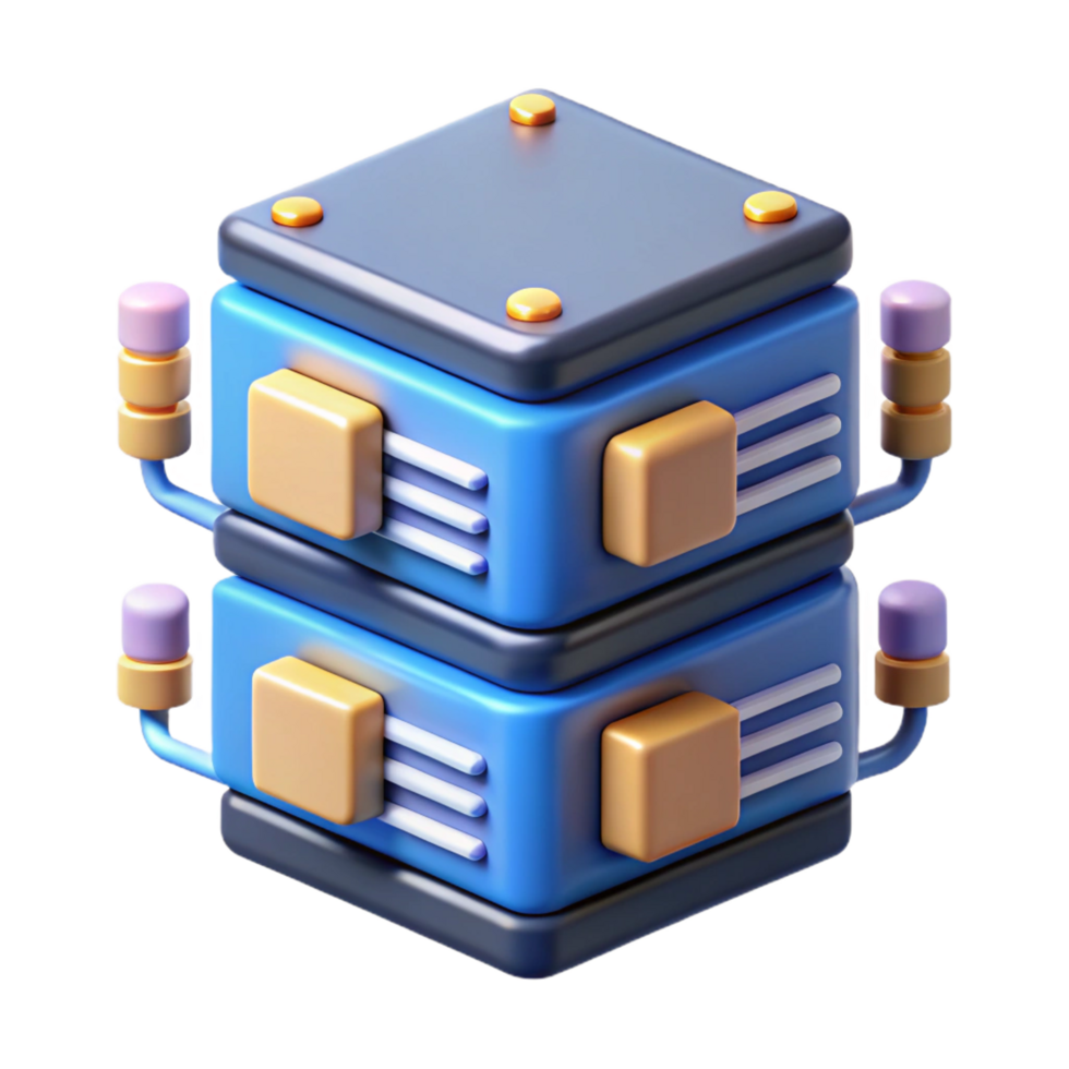 stunning artistic Server blade with multiple processors high quality png
