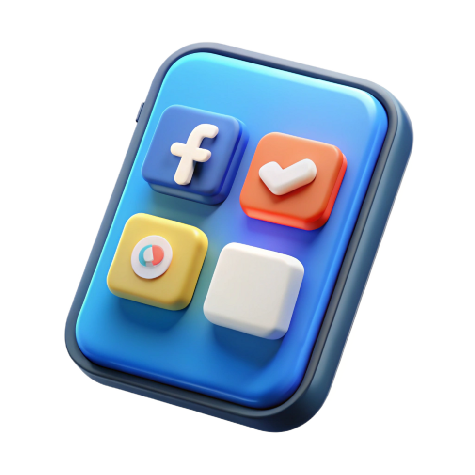 impressive classic Smartphone app icon for social media original png