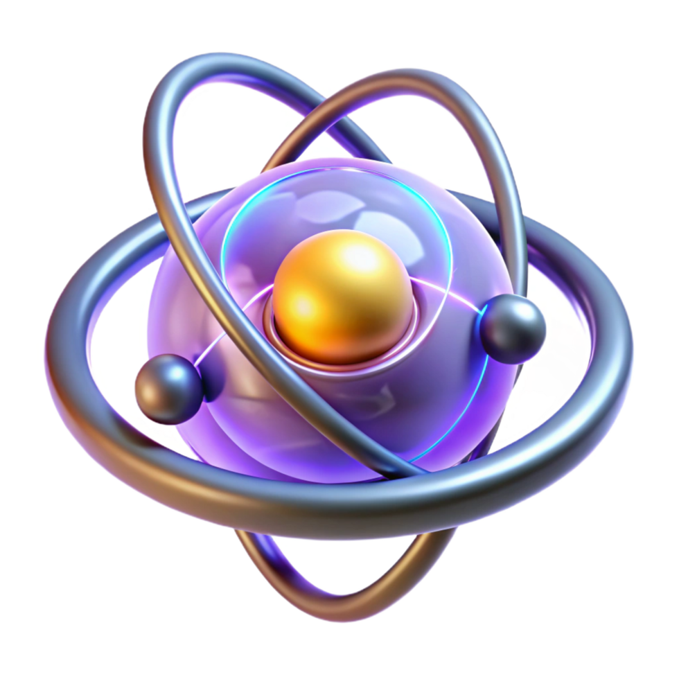 beautiful creative Advanced energy cell with glowing plasma detailed png