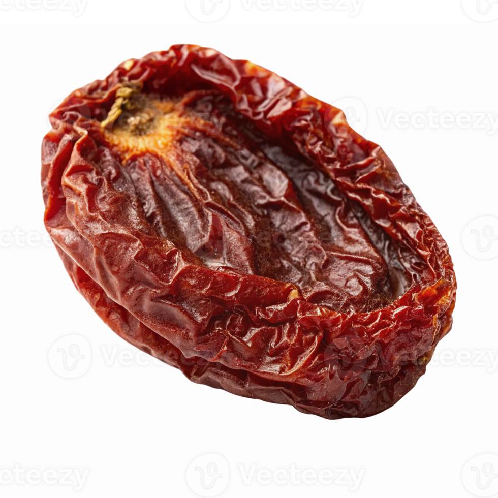 Dried Sun-Dried Tomato Isolated on Transparent Background for Culinary and Food Design png
