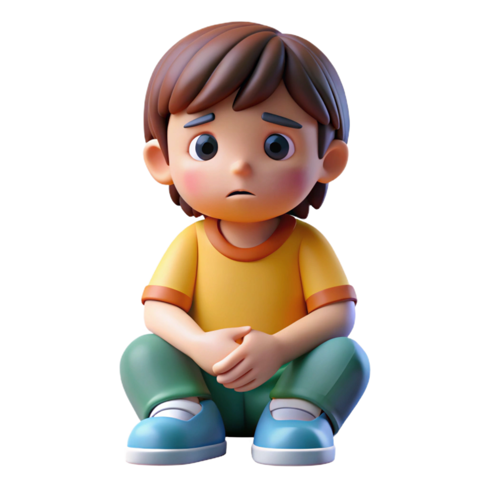 wonderful minimalist Lonely child feeling isolated high resolution png