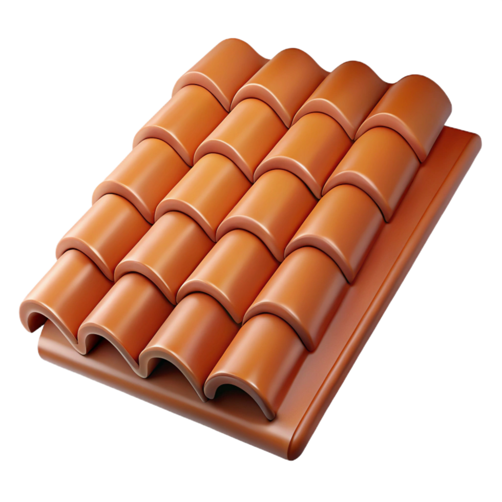 dramatic abstract Roof tile, clay, original png