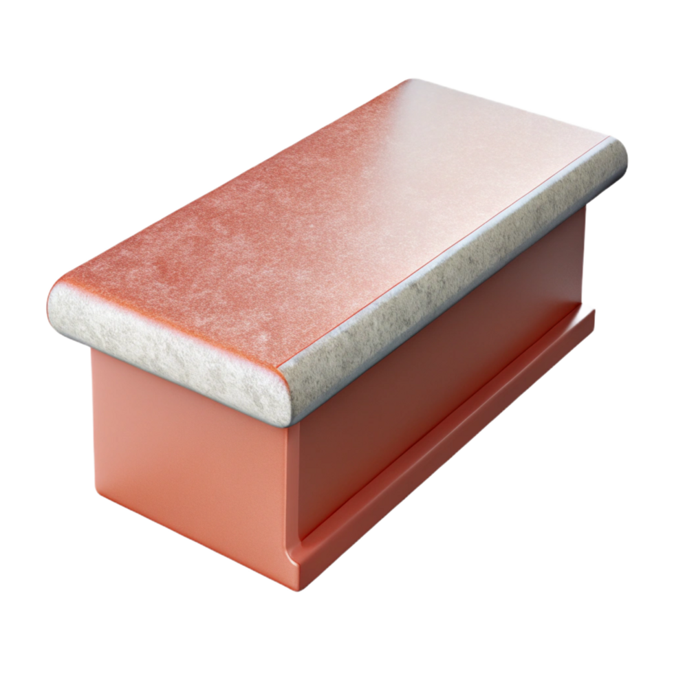 beautiful abstract Countertop edge profile, authentic png
