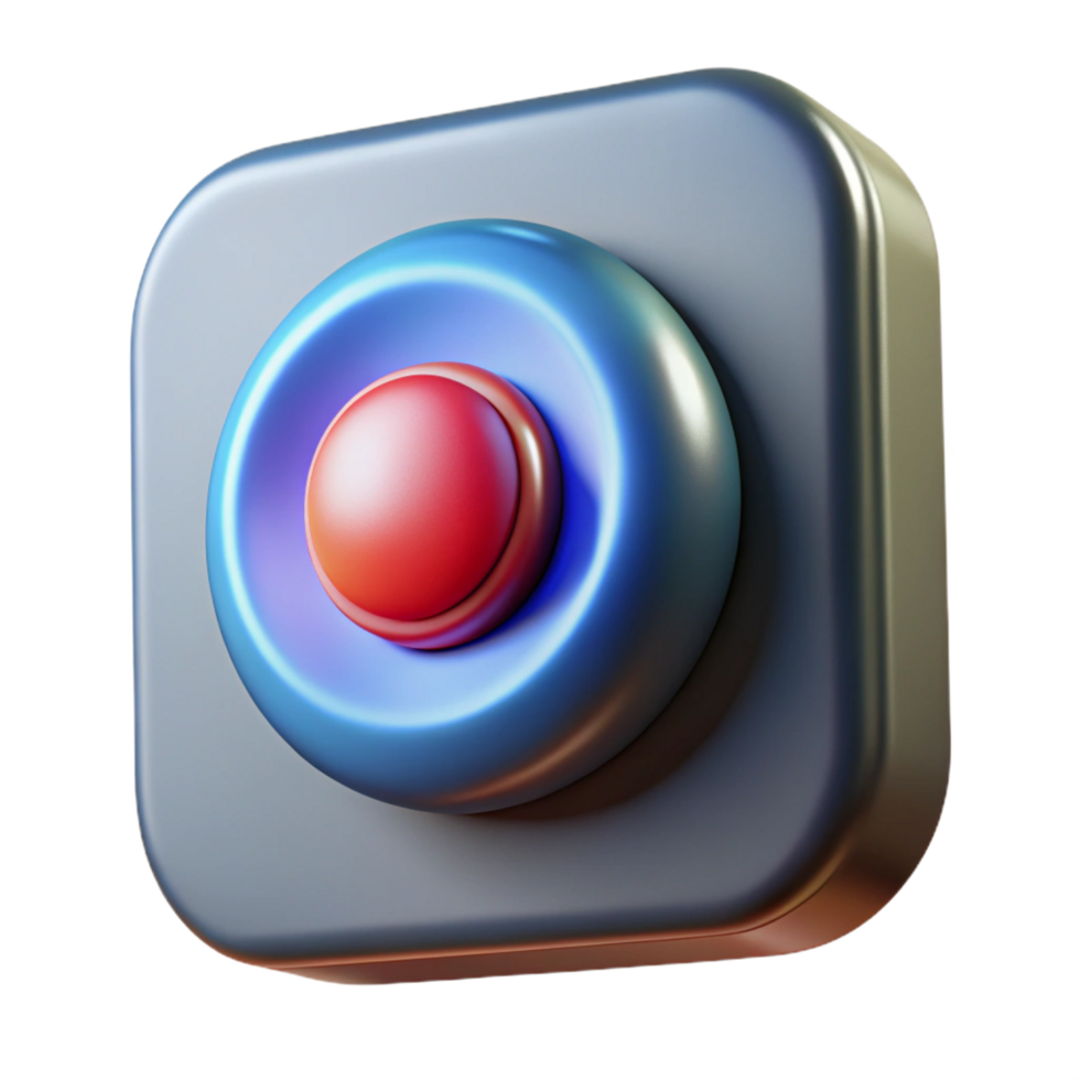 serene traditional Doorbell button, illuminated, professional png