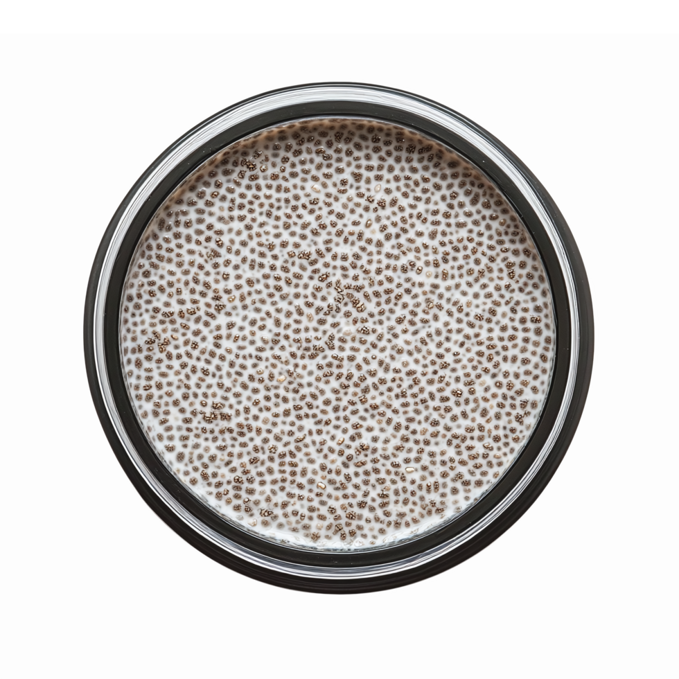 Spherical Container With White and Brown Spotted Texture Suitable for Culinary and Design Use png