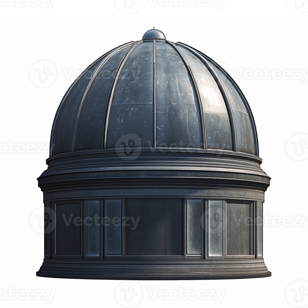 Elegant Architectural Dome with Detailed Texture for 3D Design and Visualization Projects png