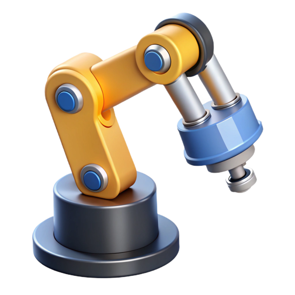 wonderful rustic Robot arm, industrial, gripping tool high quality png