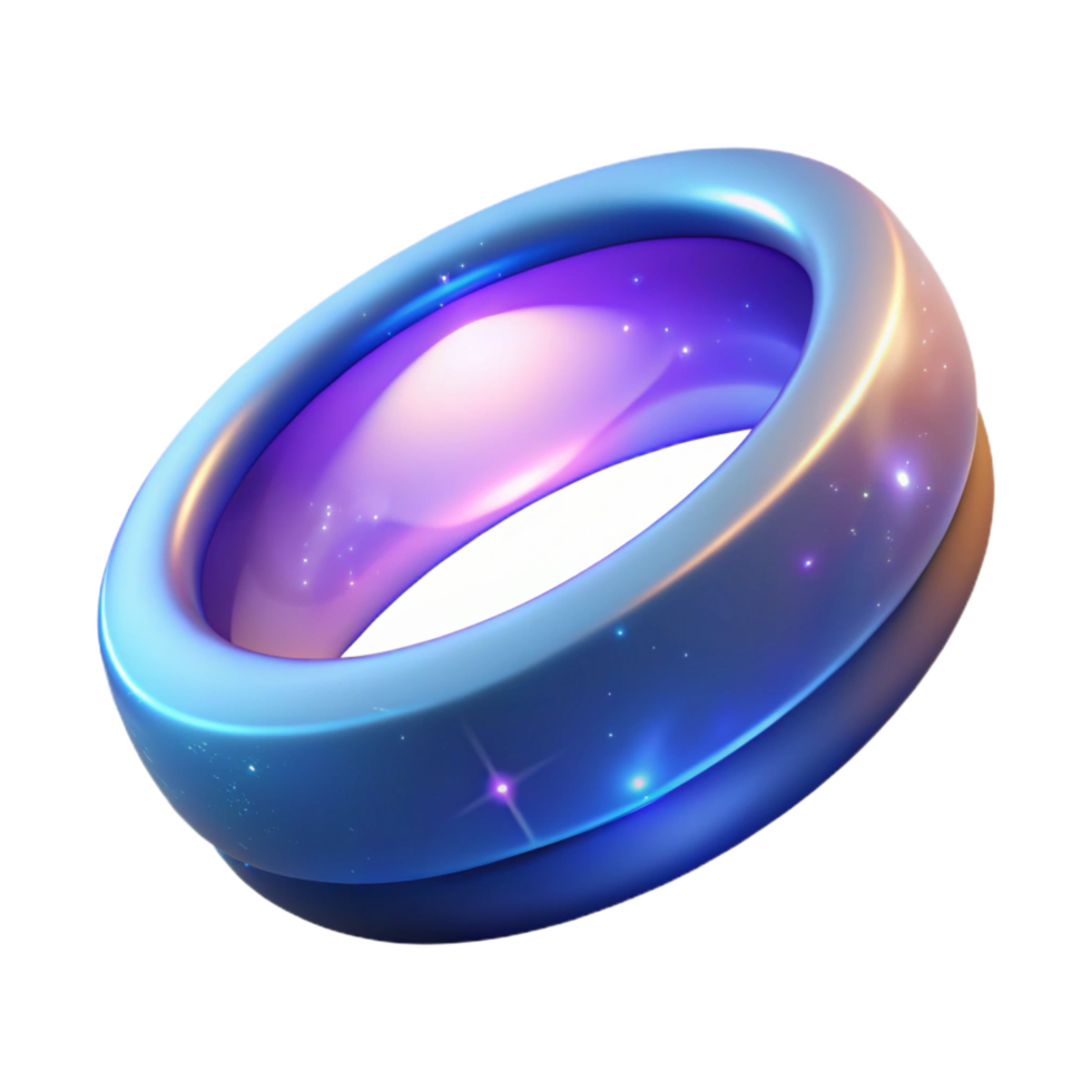 magnificent rustic A magic ring, glowing with an inner light high resolution png