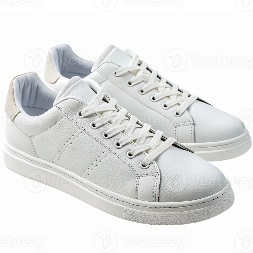 Stylish White Sneakers with Lace Detail Premium Quality Casual Footwear for Daily Use png