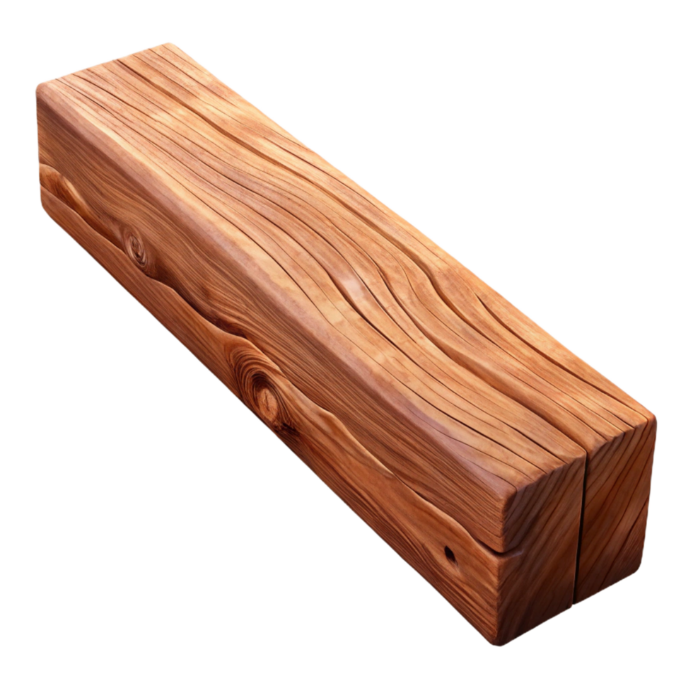 beautiful minimalist Wooden beam, reclaimed, rustic, detailed png