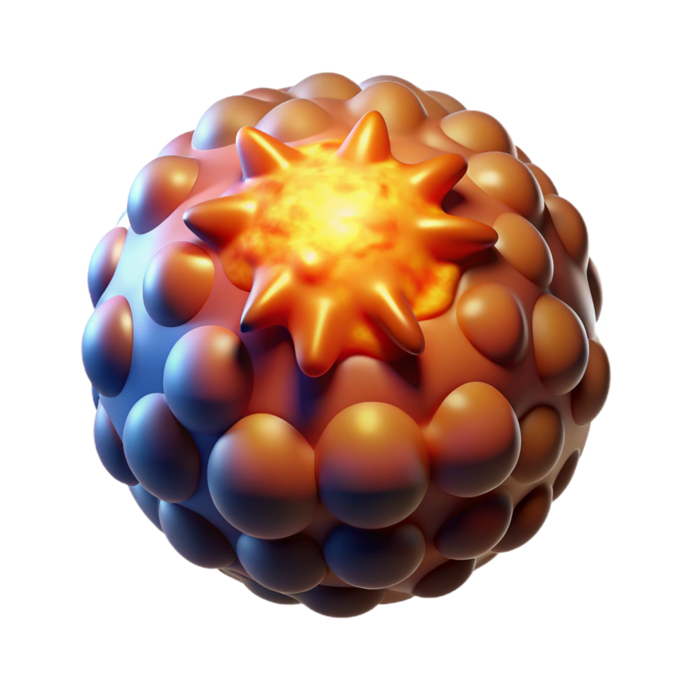 magnificent minimalist An exploding supernova contained within a sphere original png