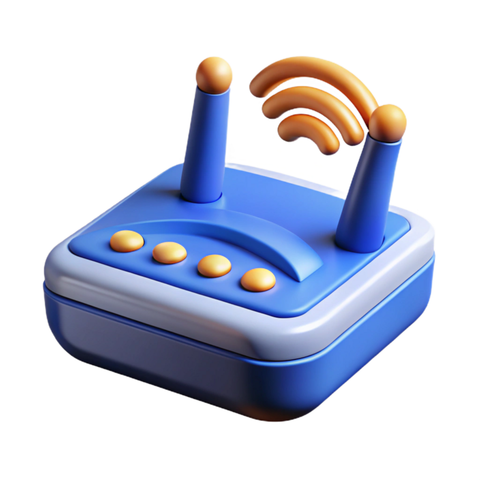 magnificent traditional A modem with high-speed internet connectivity high quality png