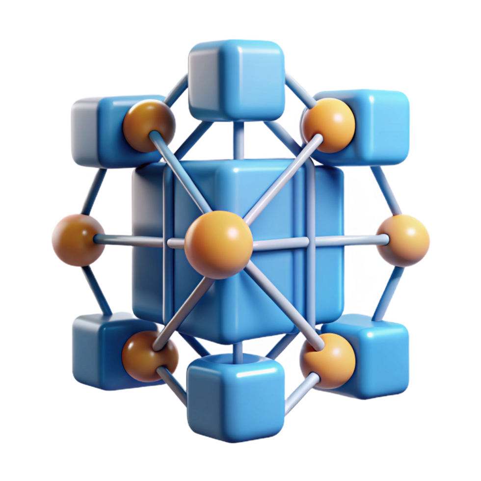 elegant classic Machine learning model visualized as a neural network exclusive png