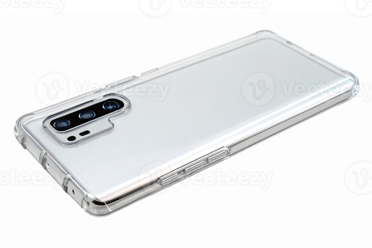Transparent Protective Smartphone Case for Enhanced Durability and Style png