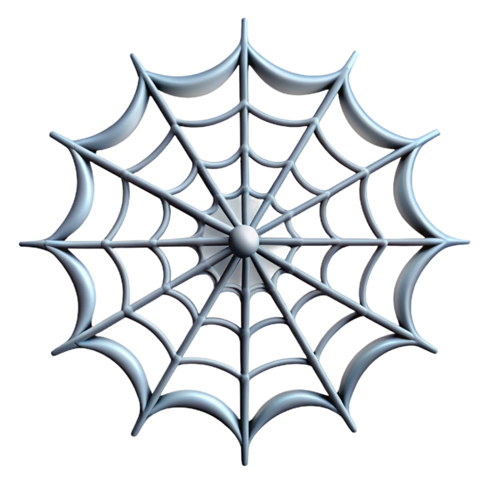 extraordinary contemporary A spider web, intricate and delicate, original png