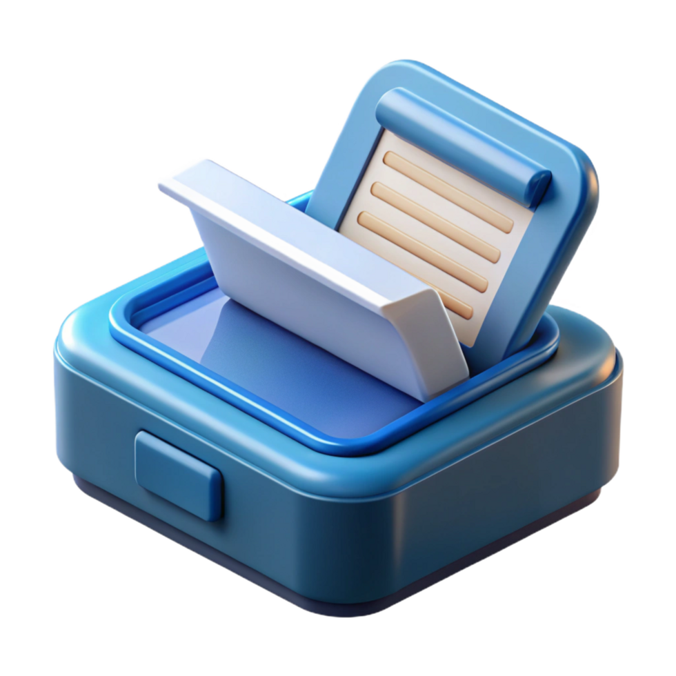 impressive creative Scanner with document feeder premium png