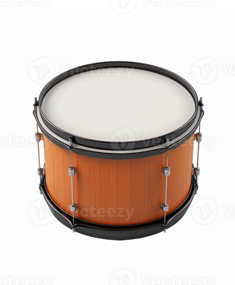 Detailed Realistic Drum Instrument Design for Music Education and Performance png