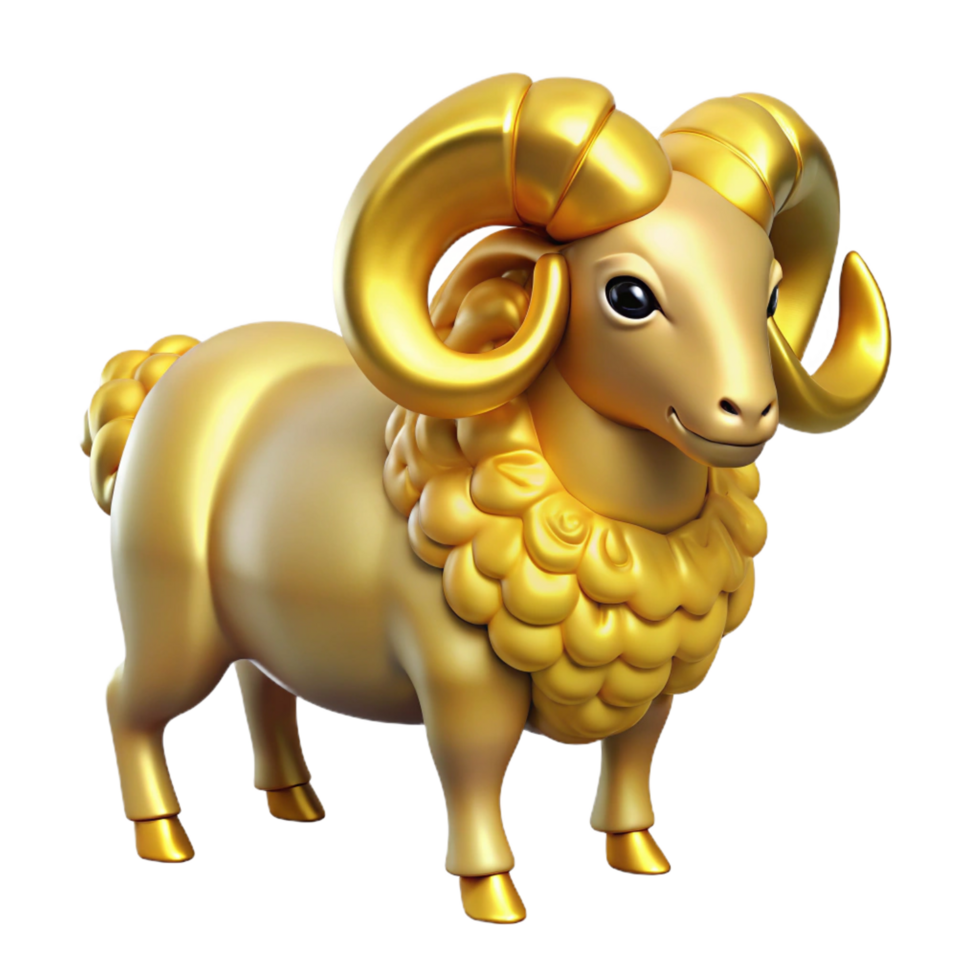 magnificent classic Golden Fleece, ram's fleece, Greek myth, original png