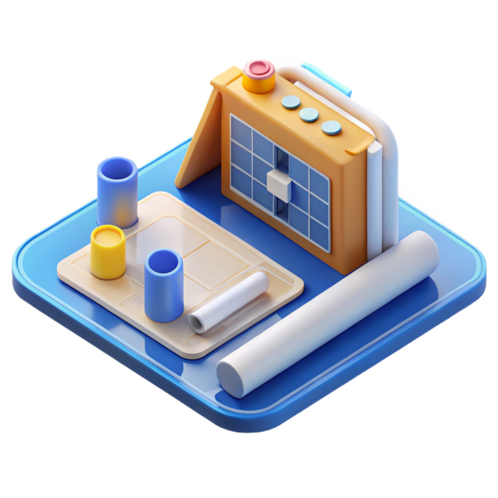 magnificent minimalist Architectural design software interface high quality png