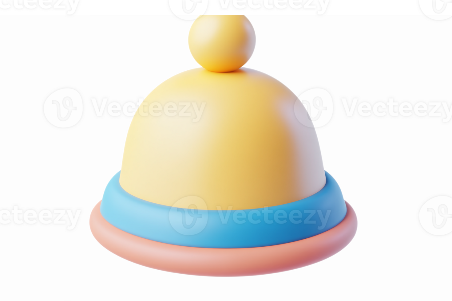 Colorful Three-Dimensional Kids Stacking Toy with Round Base and Ball Top for Play and Learning png