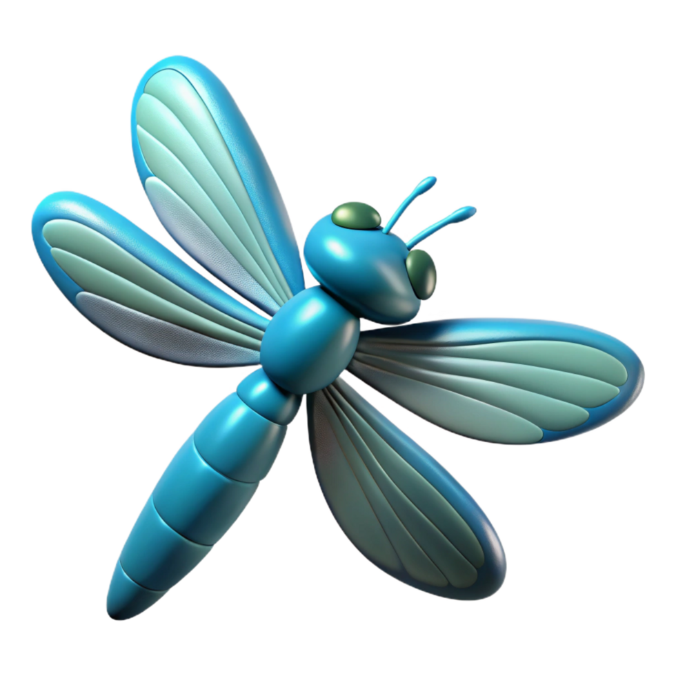 dramatic artistic Dragonfly wings spread high quality png