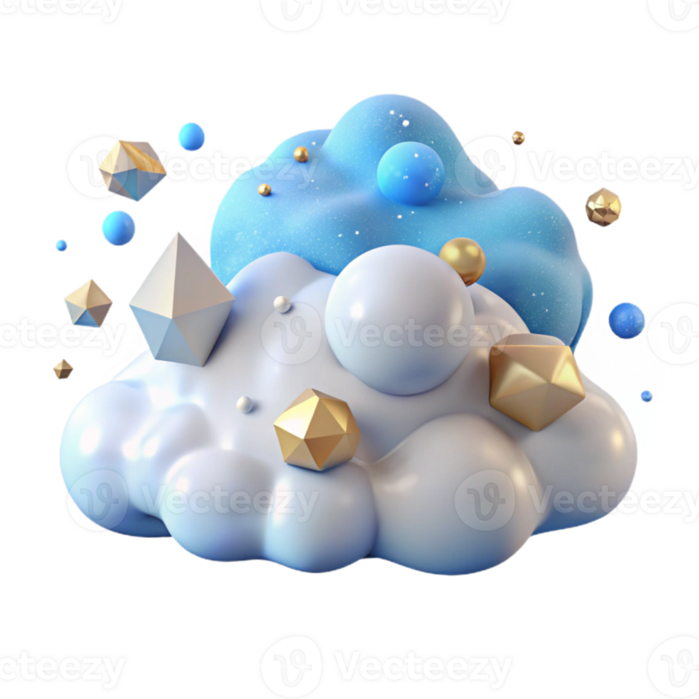 extraordinary traditional Pale Blue Sky Clouds Transparent Background Element detailed png