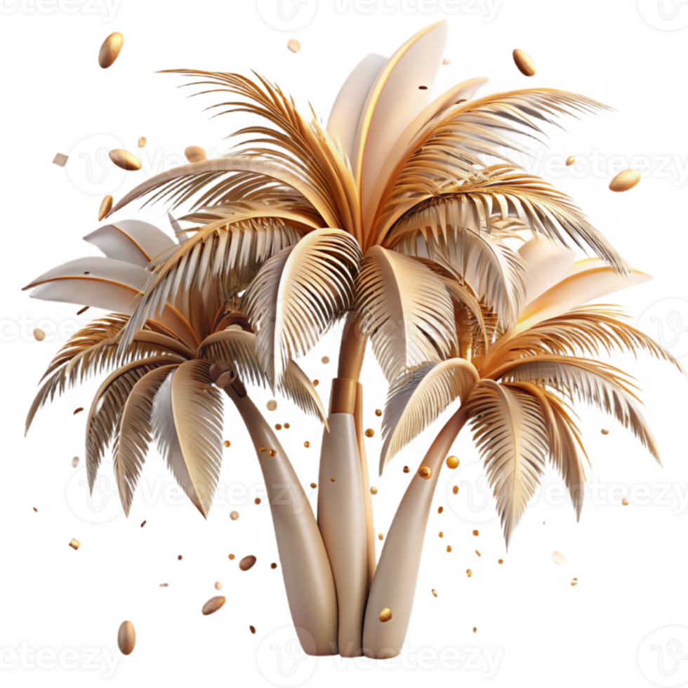 stunning rustic Palm Tree Fronds Rustling in Whispering Winds Cutout exclusive png