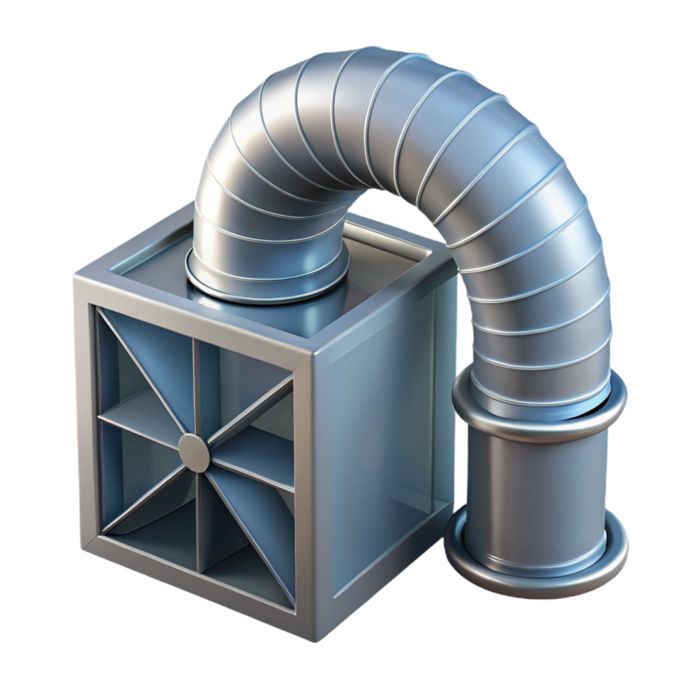 magnificent rustic Ventilation duct, HVAC system, air conditioning original png
