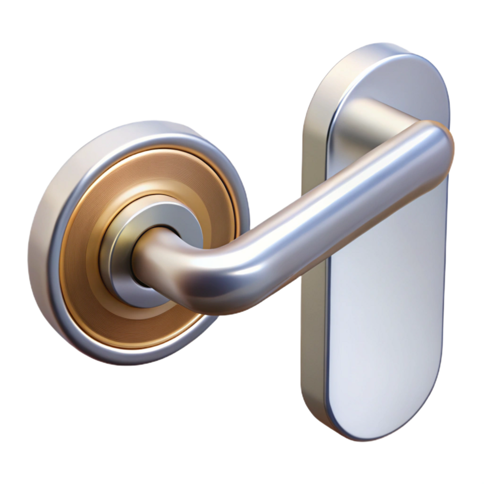 impressive contemporary Door handle, lever style, modern original png