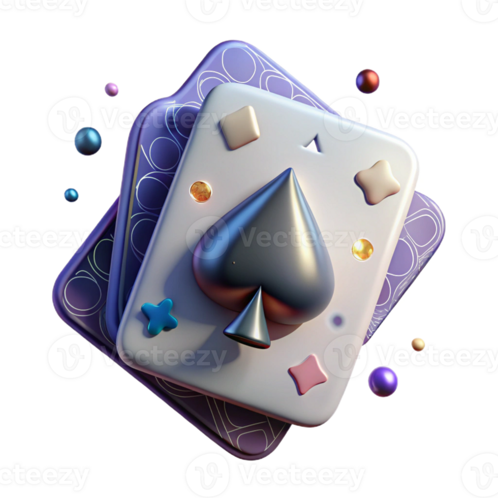 extraordinary classic Playing Card Ace of Spades Isolated Element original png