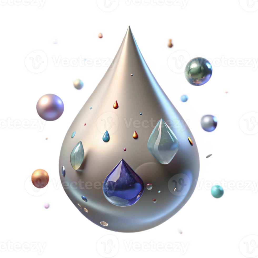 impressive contemporary Raindrop Ripple Effect Isolated high resolution png
