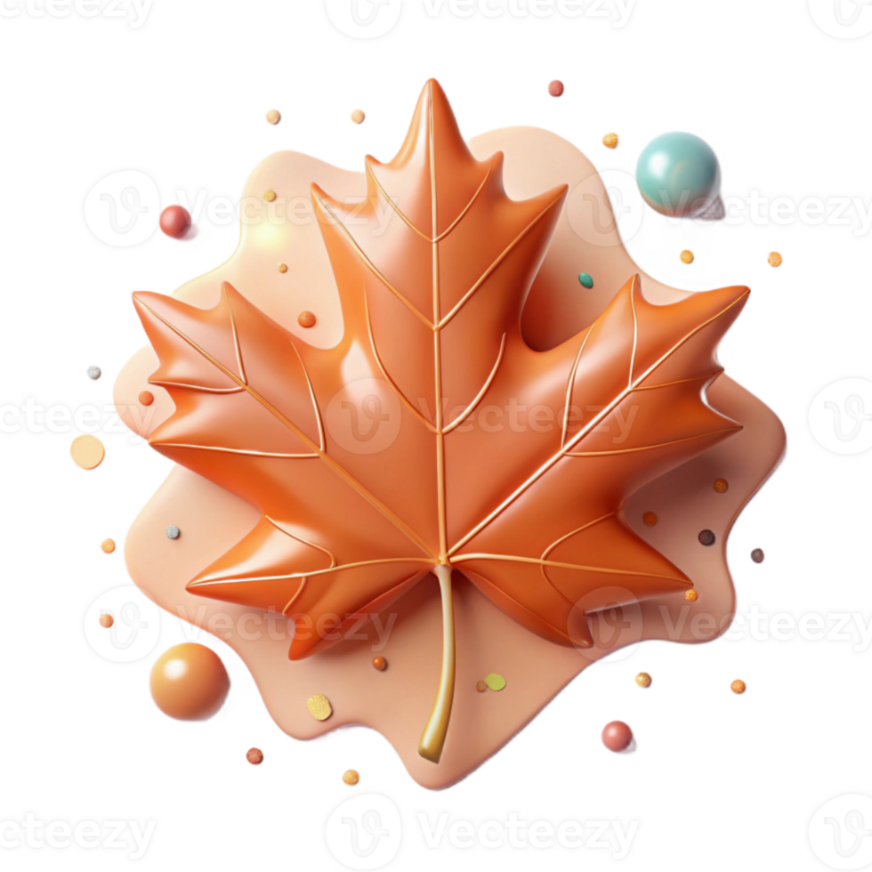 extraordinary rustic Realistic Maple Leaf Cutout with Veins Isolated high quality png