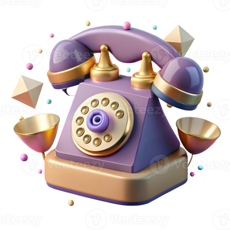 stunning contemporary Retro Telephone Rotary Dial Isolated Element high quality png