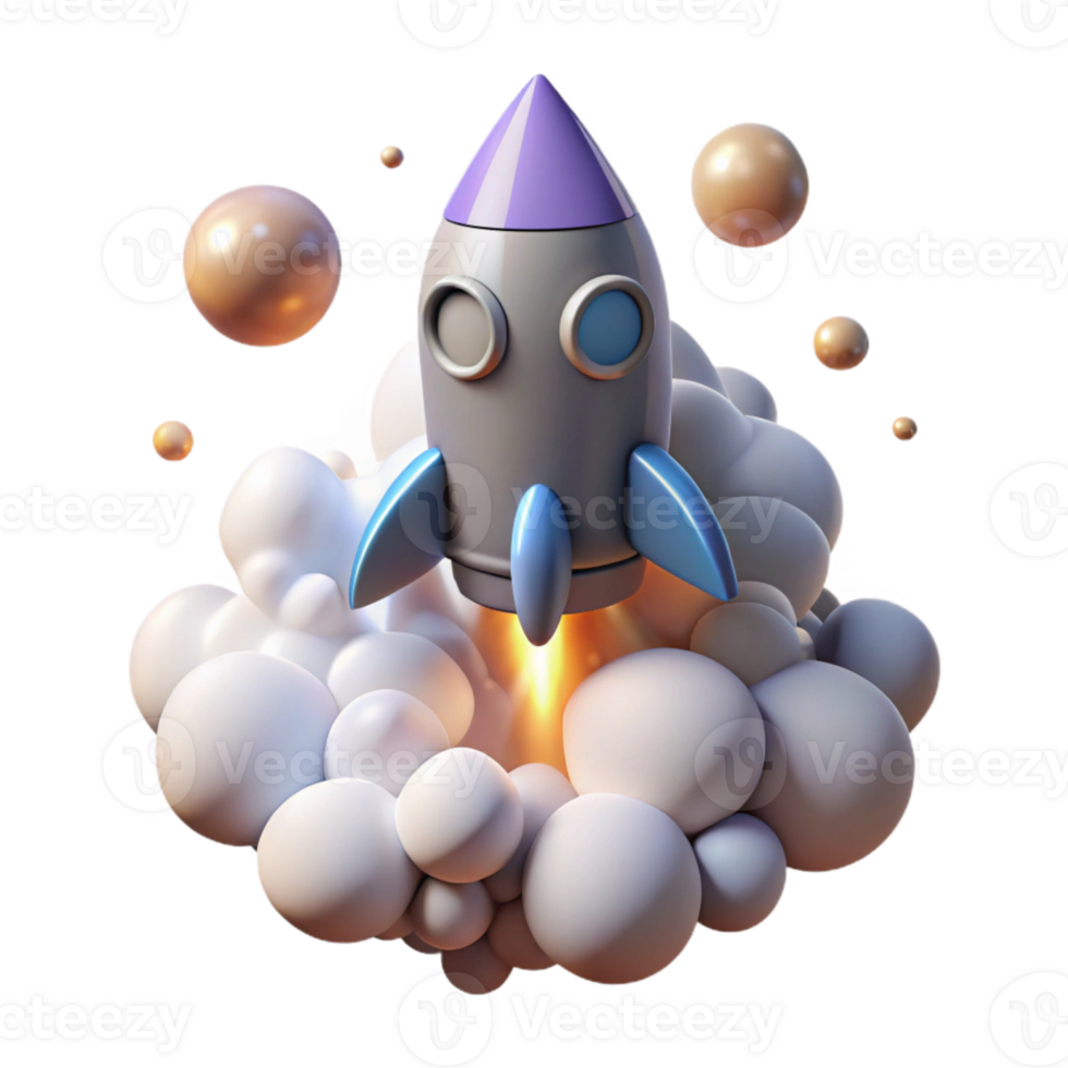 dramatic abstract Rocket Launch Trail Smoke Isolated Graphic exclusive png