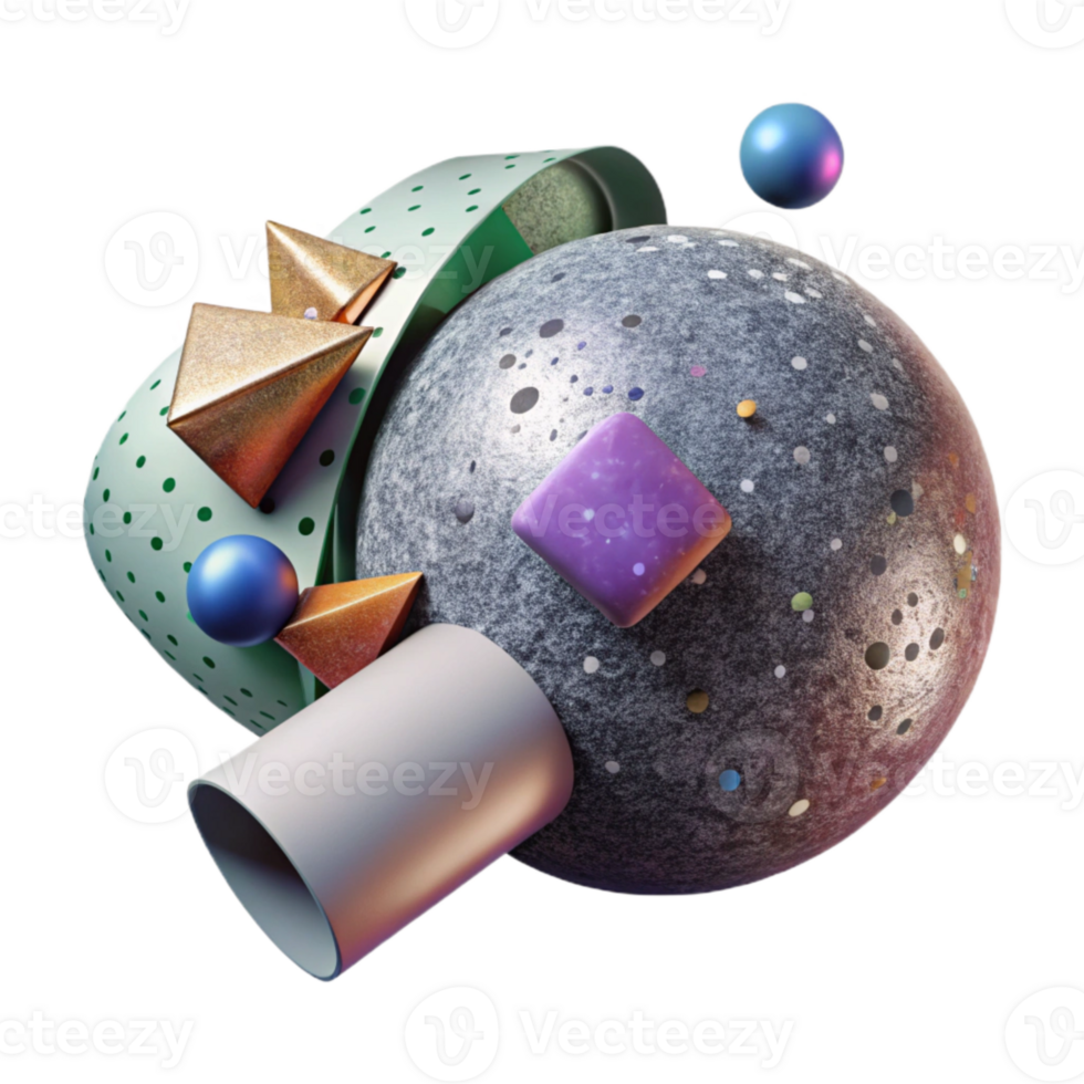 stunning rustic Rolling Ball Side View Transparent Background high quality png