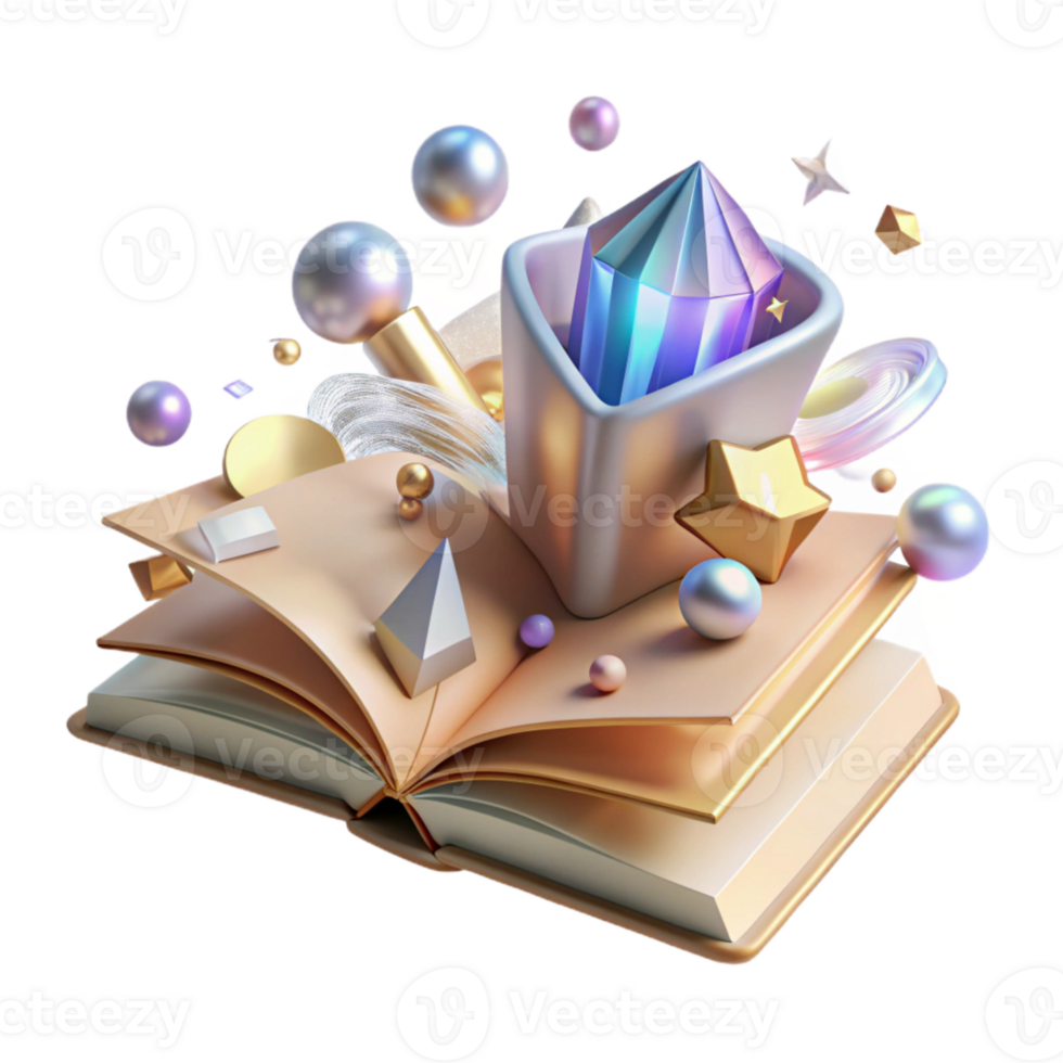 serene artistic Shadow of a Book Transparent Background genuine png