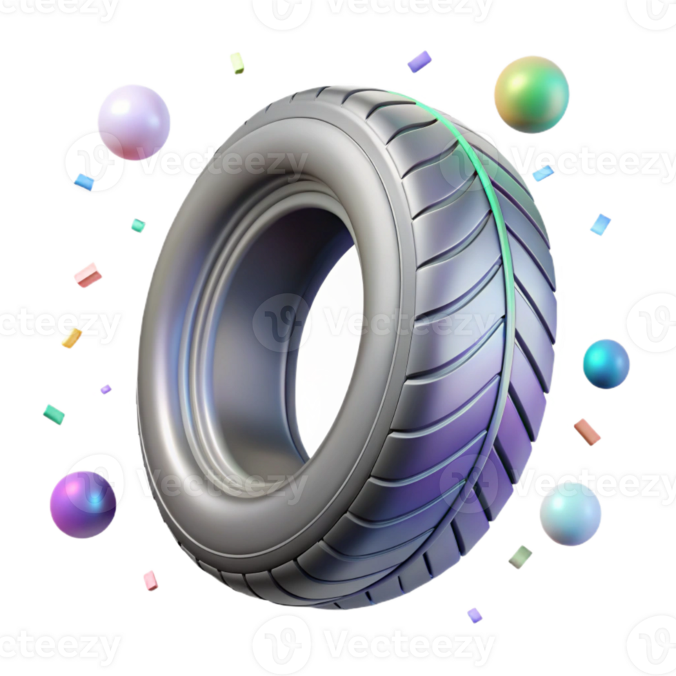 impressive modern Shadow of Tire Track with Tread Pattern Transparent Background premium png