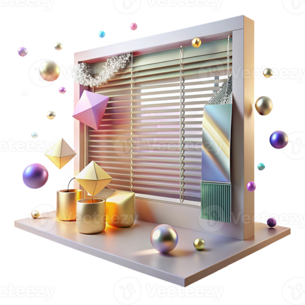 beautiful creative Shadow of Window with Blinds Cutout authentic png