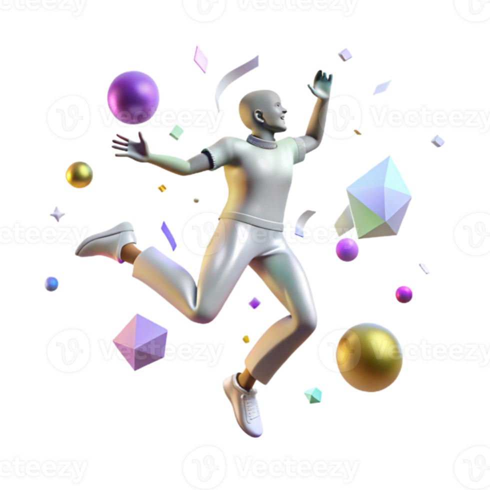 stunning contemporary Silhouette of Person Jumping with Extended Shadow Cutout png