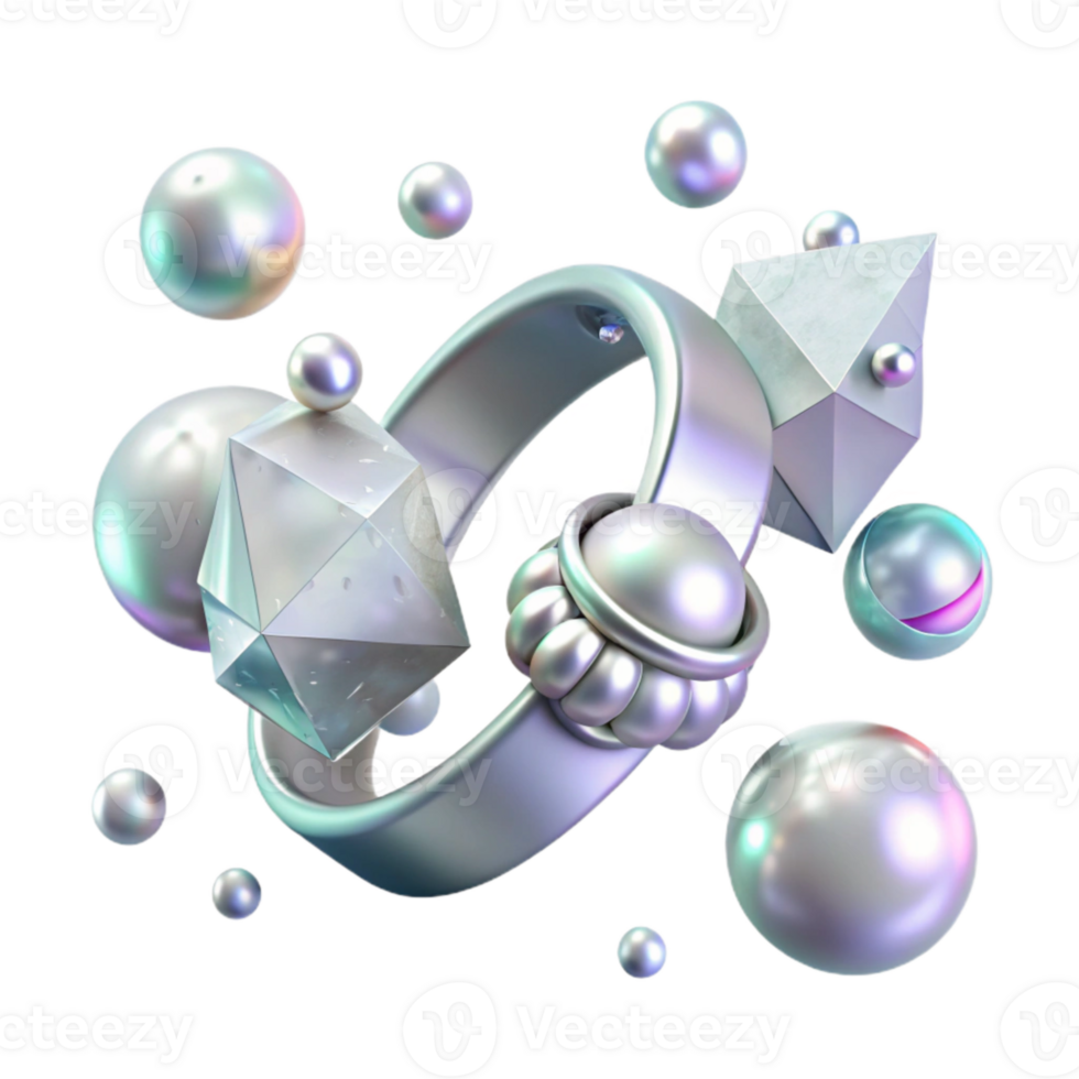 impressive contemporary Silver Bracelet Delicate Design Transparent Background Cutout original png