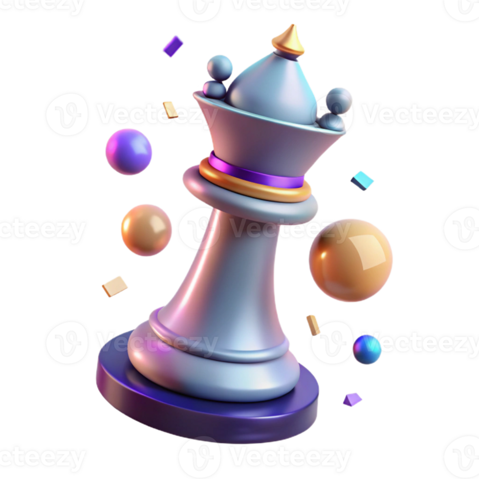 beautiful artistic Single Chess Piece King Isolated Element exclusive png