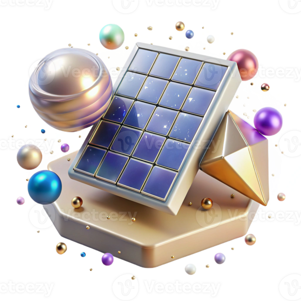 stunning traditional Solar Panel Array Transparent Background detailed png