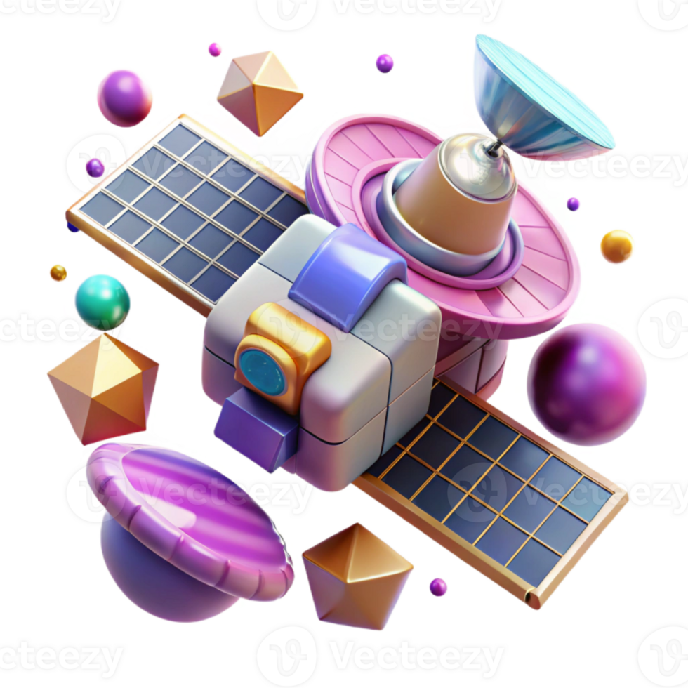 serene modern Space Station Solar Panels original png