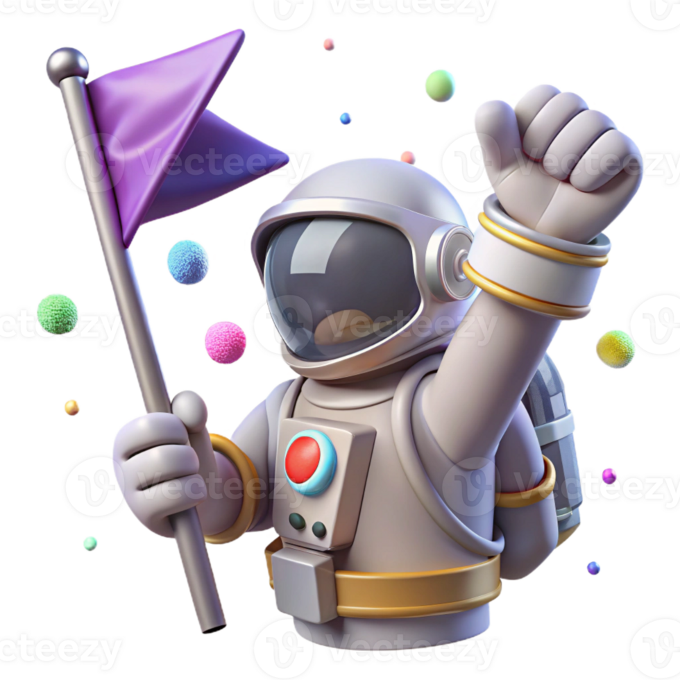 wonderful contemporary Space Suit Glove Holding a Flag Cutout Isolated high resolution png